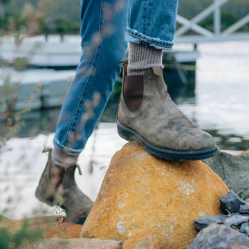 Uniseks Chelsea Boots – Leer – Enkelhoogte – Slip-On – Stevige Zool – Casual Pasvorm