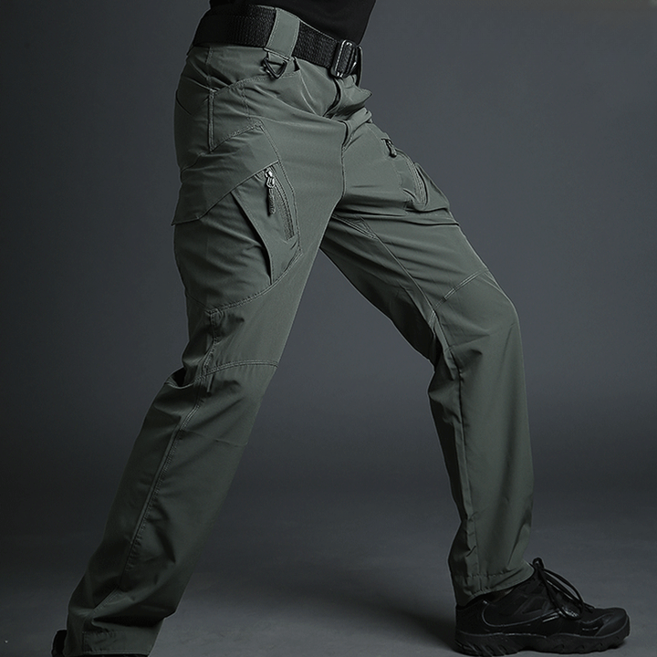 Unisex Cargo Broek – Relaxed Fit – Ademend – Verstevigde Naden – Tactische Zakken