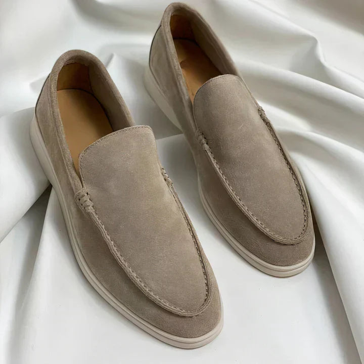 Heren Pantoffels – Relaxte Pasvorm – Leerachtige Look – Klassiek Instapmodel – Indoor Comfort