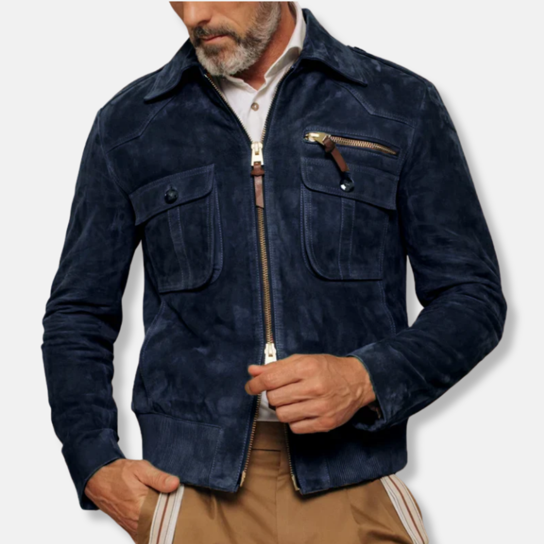 Heren Jas - Slim Fit - Taillehoogte - Puntkraag