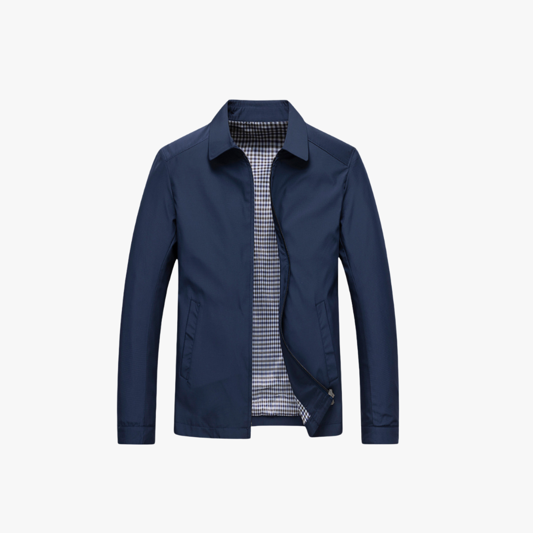 Herenjack – Regular Fit – Ademend Materiaal – Ritssluiting – Casual Stijl