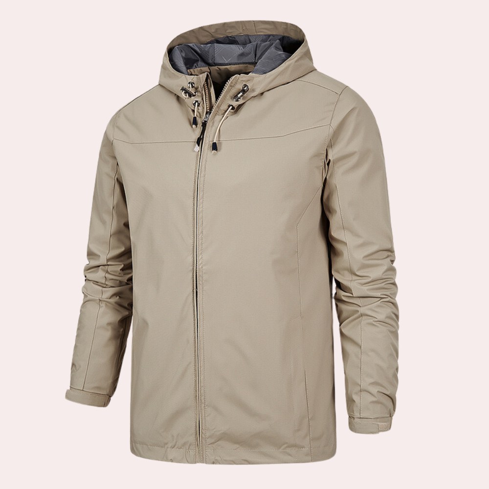 Heren Windjack – Lichtgewicht Waterafstotend – Regular Fit – Met Capuchon