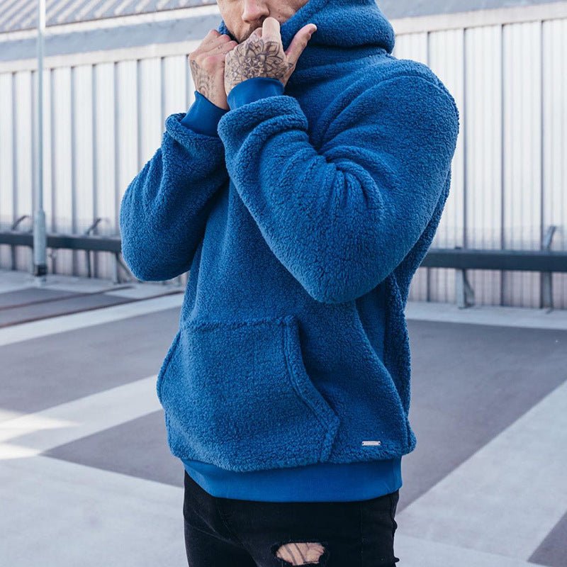 Heren Hoodie – Relaxed Fit – Fleece – Met Capuchon en Buikzak – Casual Comfort
