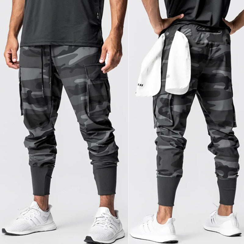 Heren Cargo Joggingbroek – Relaxed Fit – Tapered Leg – Stretchstof met Zakken