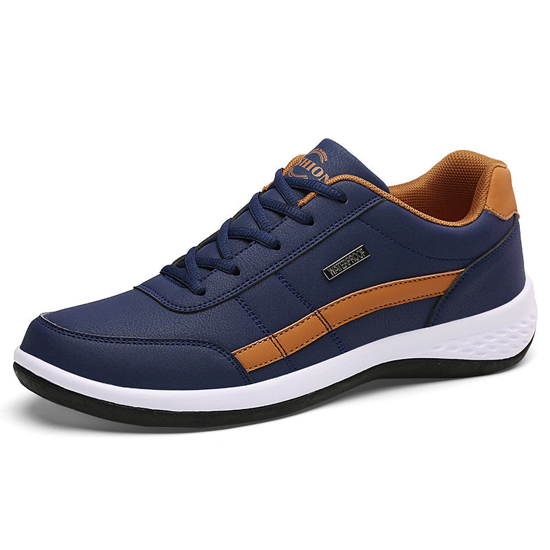 Heren Sportschoenen – Orthopedisch Comfort – Gripzool – Vetersluiting – Flexibel Laag Model