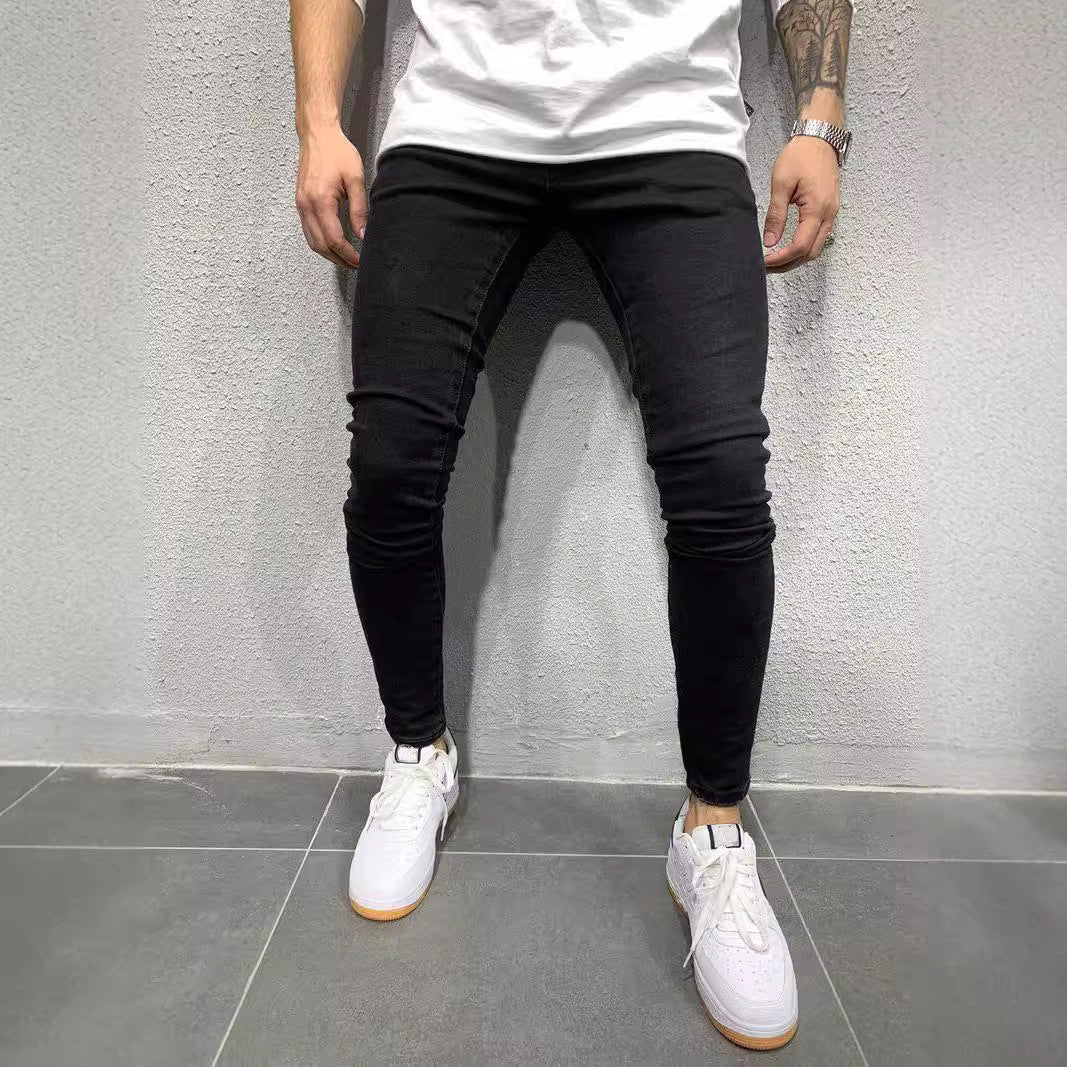 Heren Skinny Jeans – Stretch Denim – Slim Fit – Vijfzakken – Casual Look