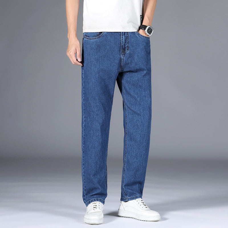 Herr Jeans – Klassisk Passform – Rak Ben – Full Längd – Casual Stil