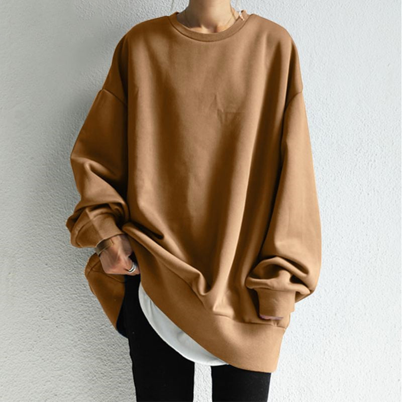 Dames Trui - Zachte Gebreide Stof - Oversized - Langere Tunieklengte