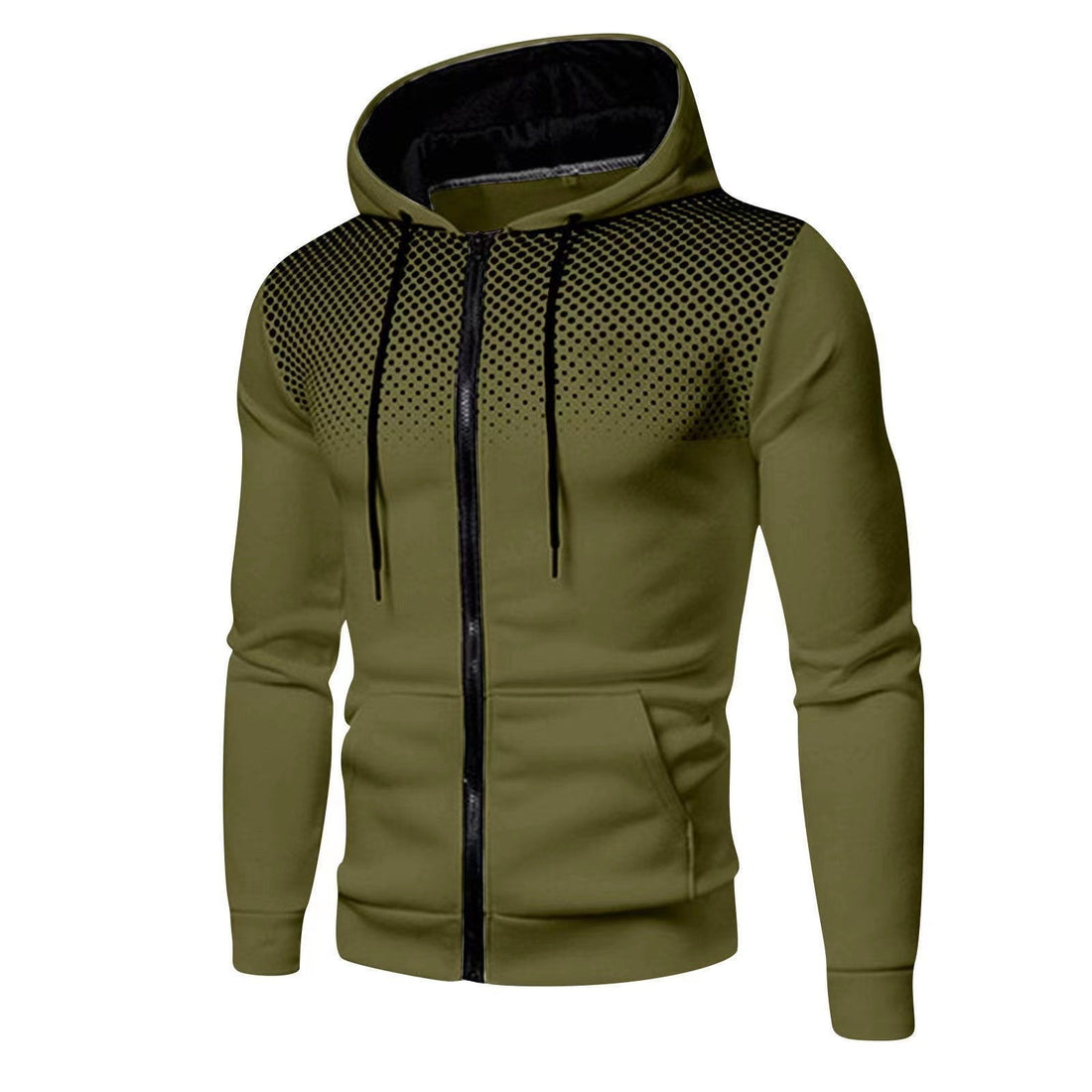 Heren Vest met Capuchon – Slim Fit – Zachte Knit – Ritsluiting – Casual Stijl