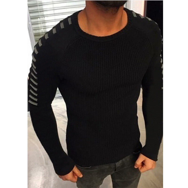Heren Trui - Katoen - Slim Fit - Lange Raglanmouwen