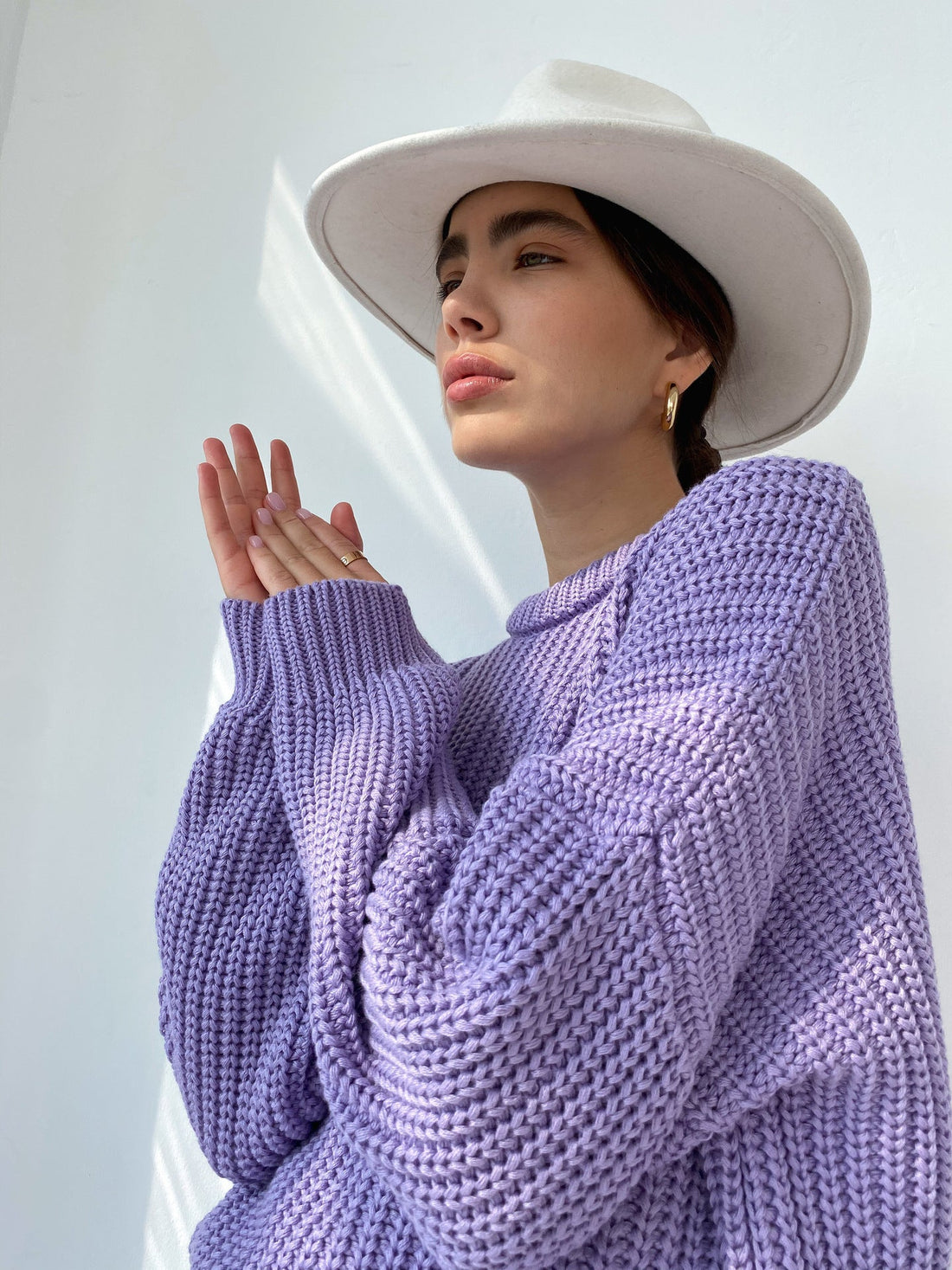 Damestrui – Oversized Pasvorm – Geribd Breisel – Crewneck voor Casual Draagcomfort