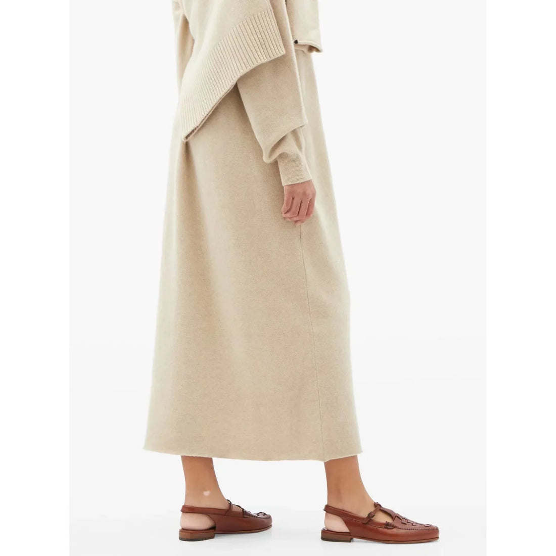 Herr Sandaler – Vävd Läder Ovandel – T-Rem – Justerbar Spänneknäppning