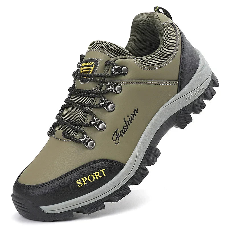 Heren Wandelschoenen – Ademend Mesh – Stevige Gripzool – Lage Enkelvrijheid