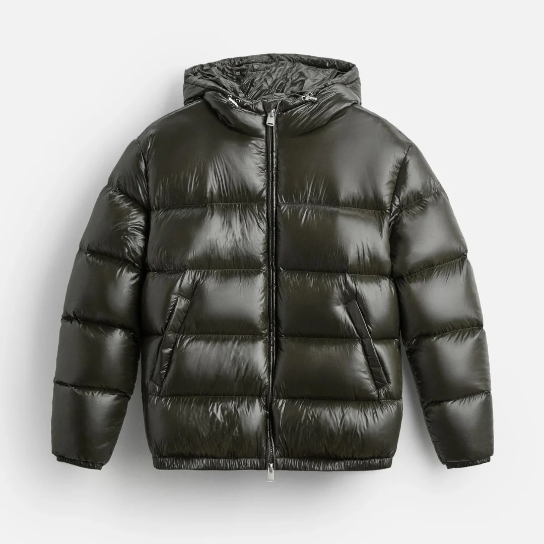 Heren Pufferjas – Oversized Pasvorm – Gewatteerd – Waterafstotend – Met Capuchon