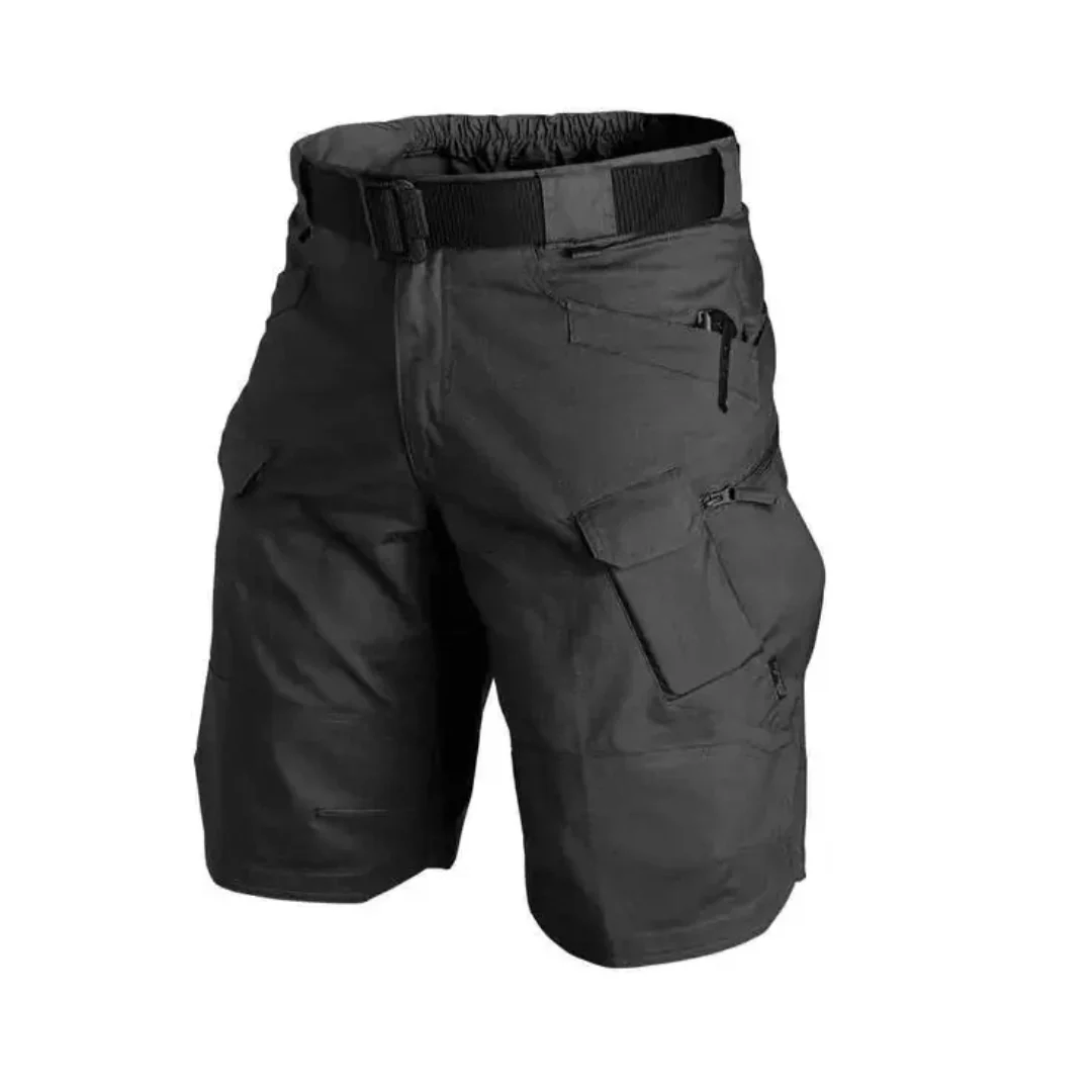 Heren cargoshort – Relaxed fit – Ademend – 6 ritszakken – Verstelbare tailleband