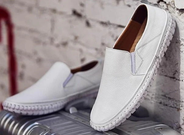 Heren Mocassins - Leer - Slip-On Model - Lage Enkel