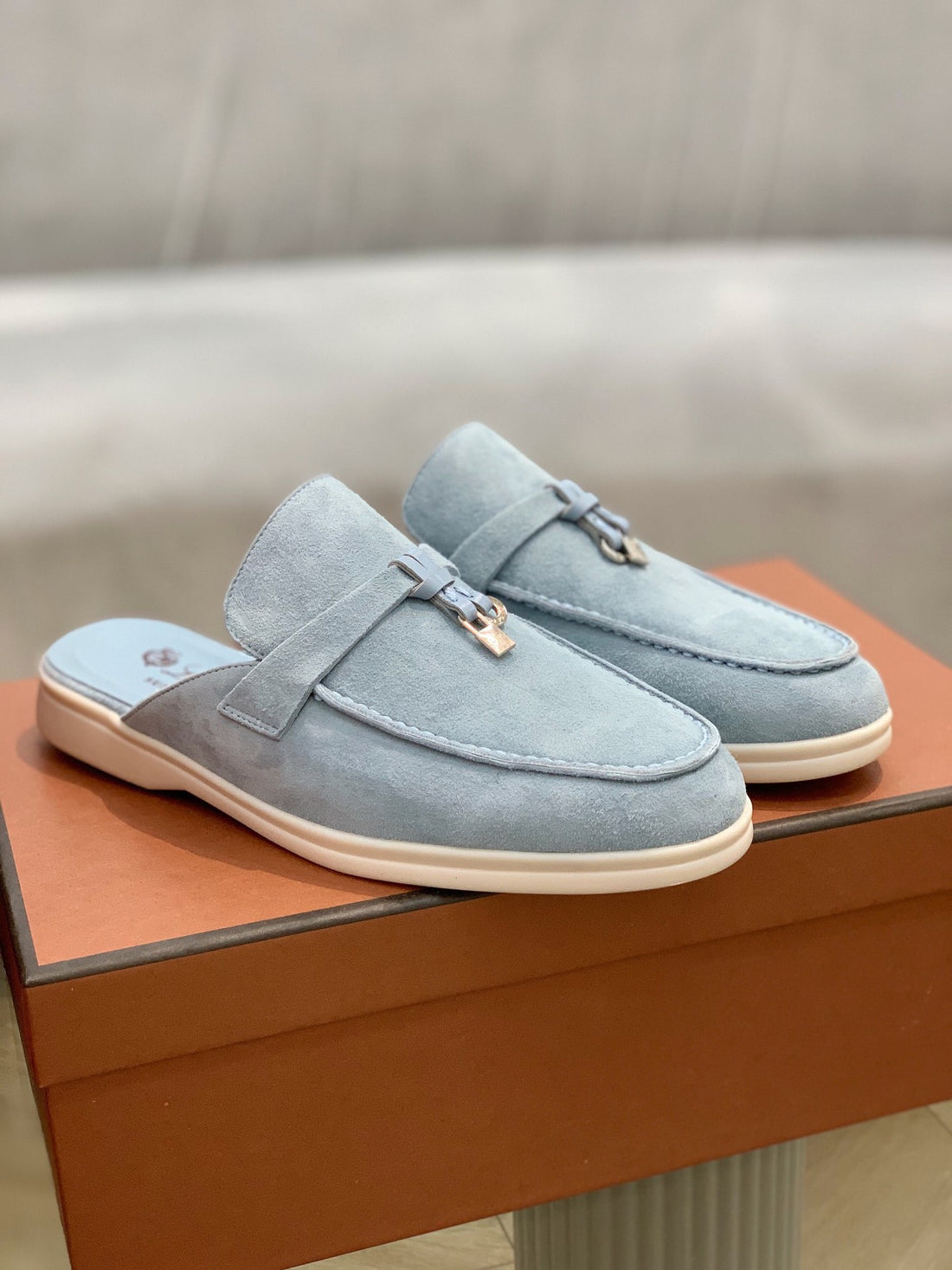 Damloafers – Slip-on Design – Andningsbar Komfort – Charm Detalj – Avslappnad Chic