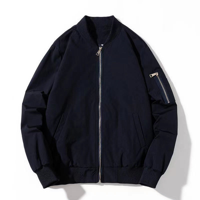 Unisex Bomberjack - Casual Stijl met Rits