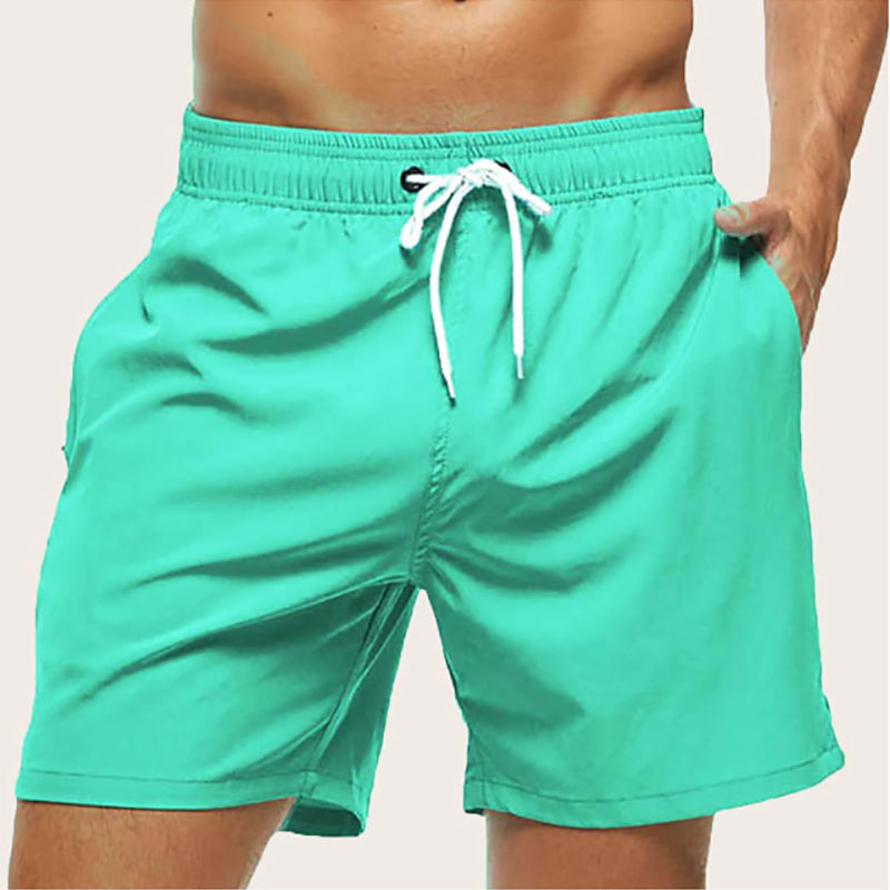 Heren Zwembroek – Sneldrogende Stof – Regular Fit – Ademend Middenmodel